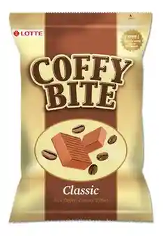 lotte Coffy Bite Chocolate Jar